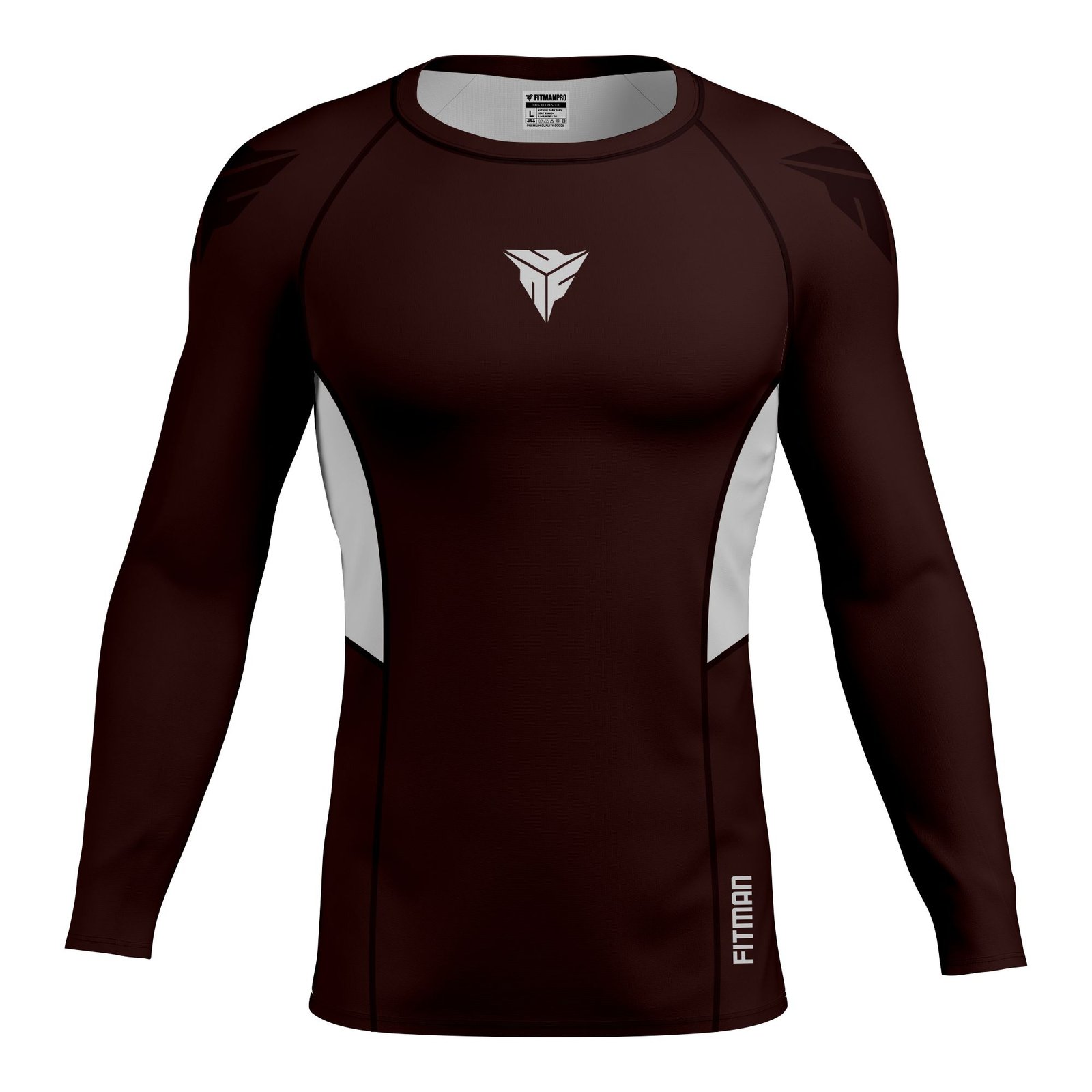 Ranked Chocy/White BJJ Rash Guard
