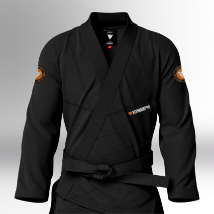 fitmanpro Heavy bjj gi - Black