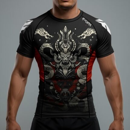 Ryota Inferno Ranked BJJ Rash Guard