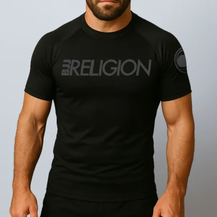 BJJ Religion Core Short Sleeve Rash Guard Men
