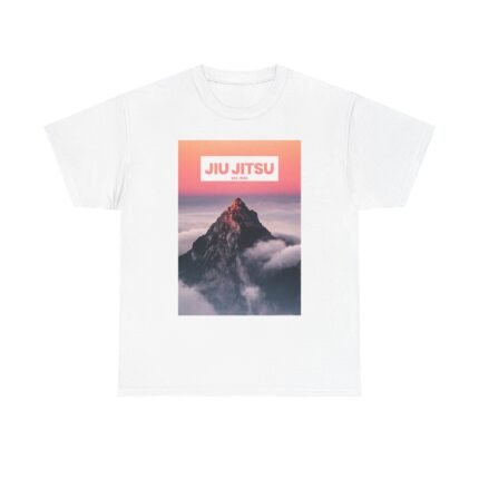 Jiu Jitsu Mountain Graphic Tee – Unisex Heavy Cotton T-Shirt